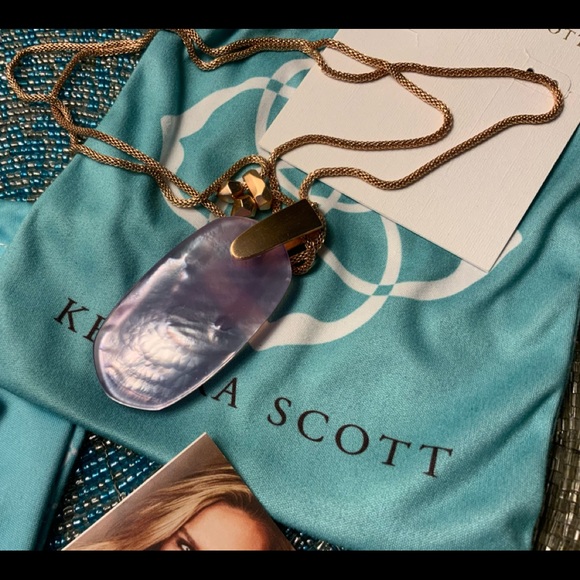 CUSTOM ROSE GOLD W/SILVER FILIGREE ELORA EARRINGS & INEZ RG LILAC MOP NECKLACE - Picture 10 of 10